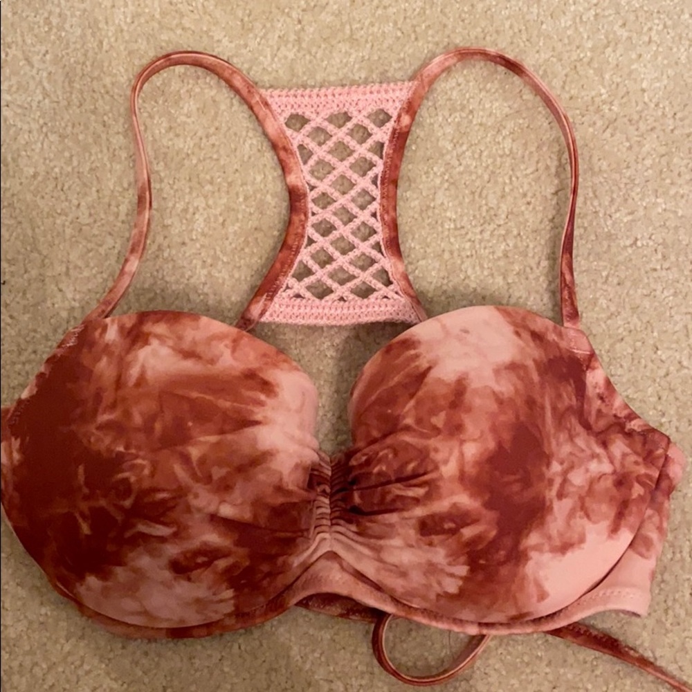 Shade and Shore: Tie Dye Bikini Top